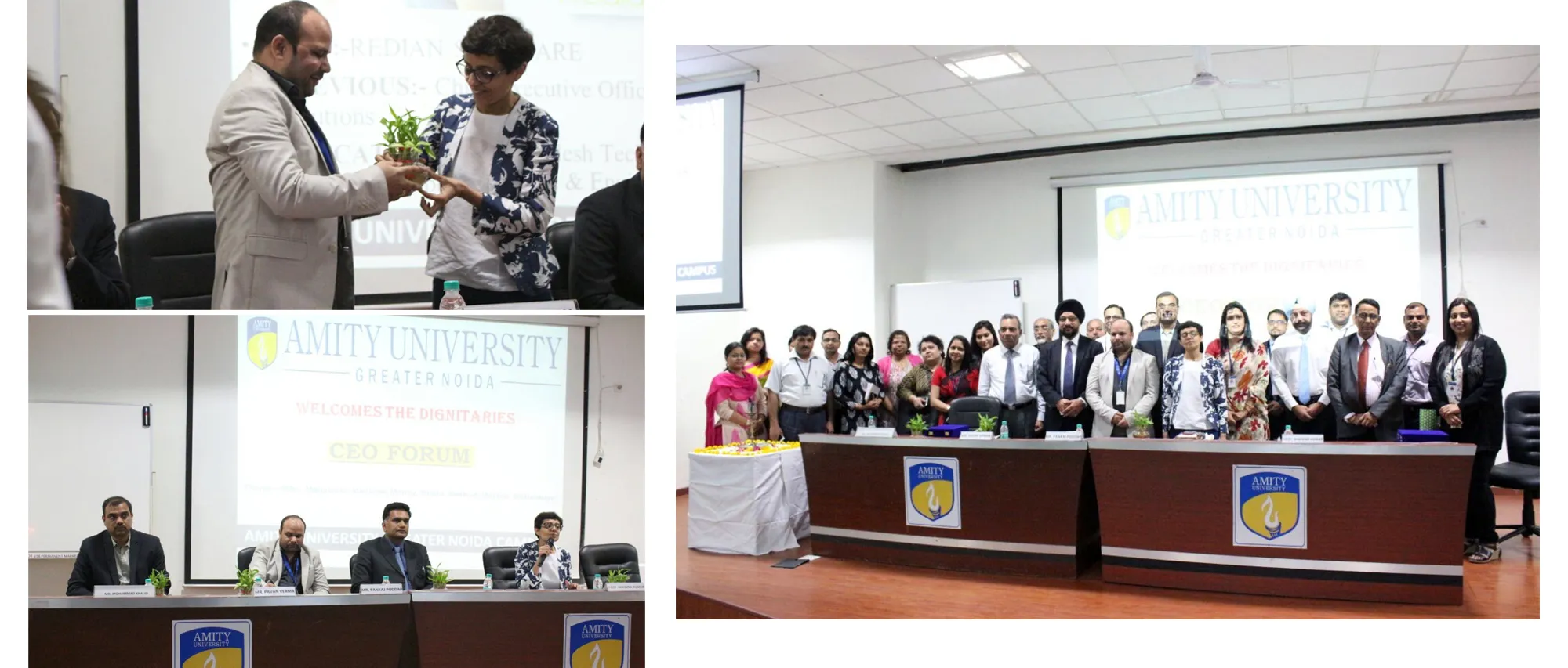 Our CEO speaking at CEO's Forum, Amity University Greater Noida