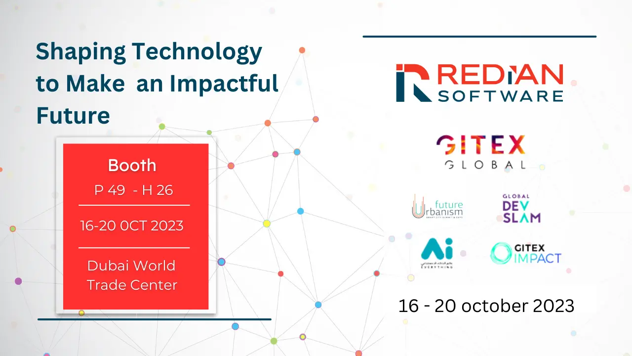 Redian software global is coming to GITEX Dubai 2023!