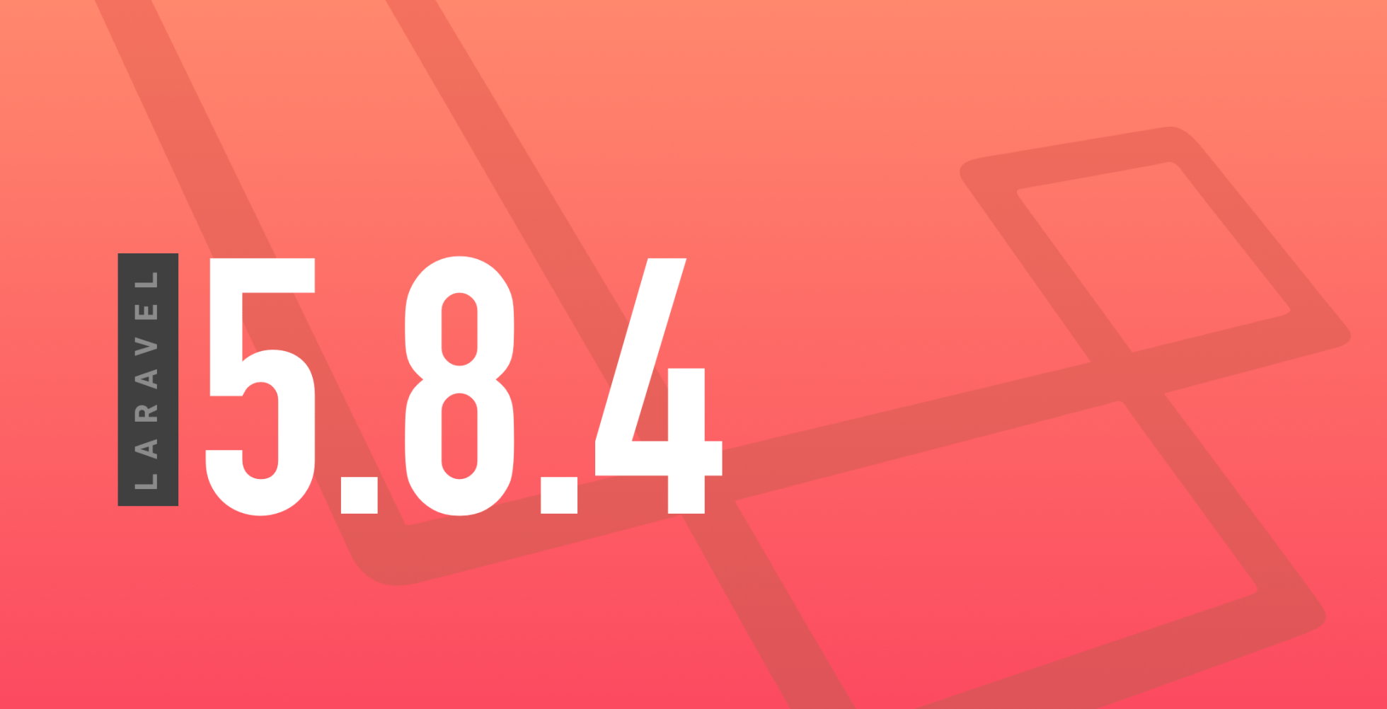 Laravel team released v5.8.4