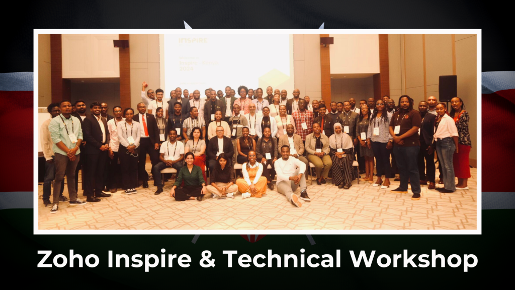 Redian Software participated in Zoho Partners' events in Nairobi, Kenya