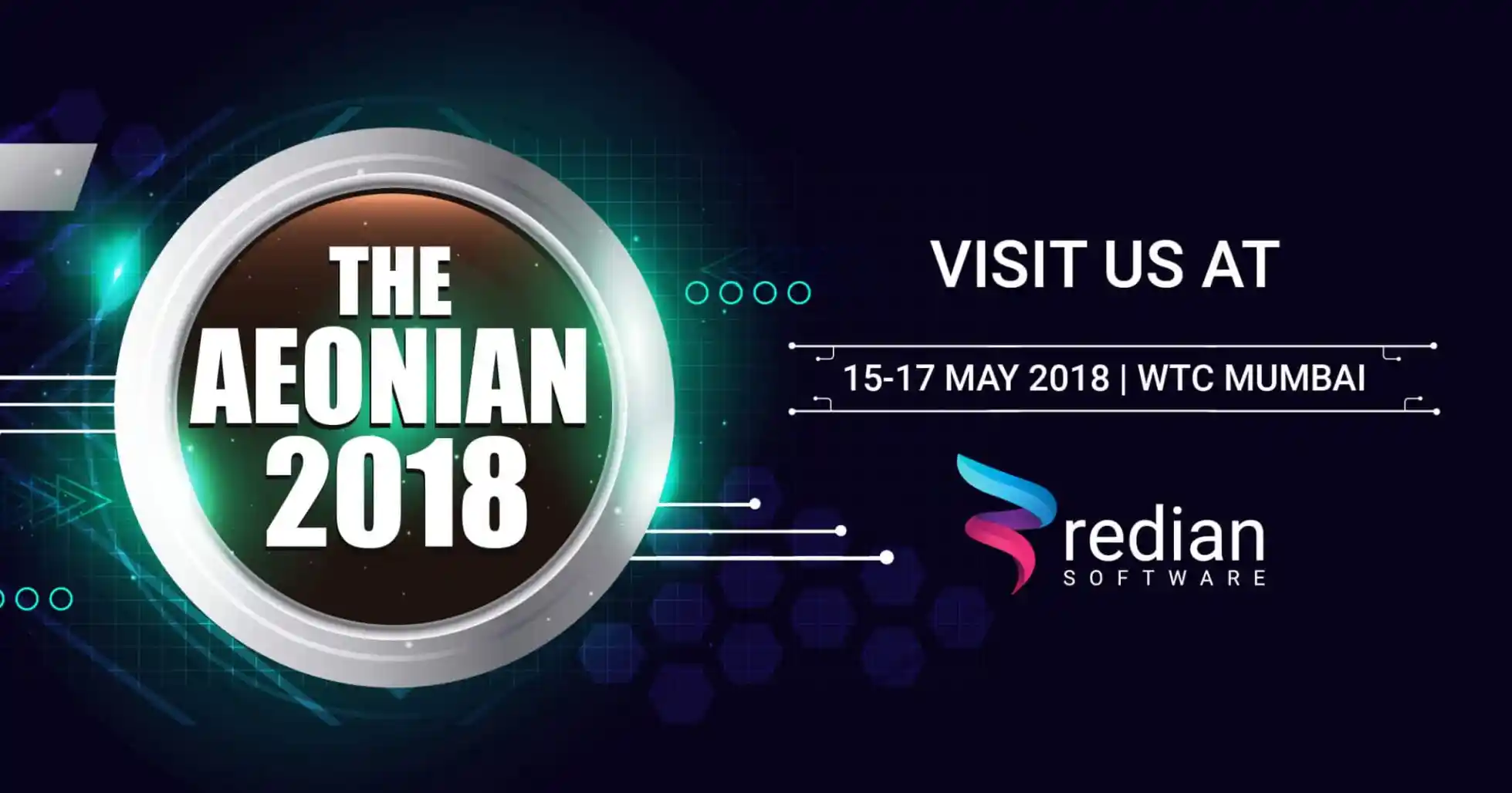 Visit Redian Software at The AEONIAN 2018, Mumbai