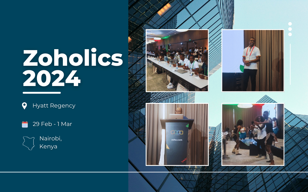 Zoholics Kenya 2024 recap with Redian Software