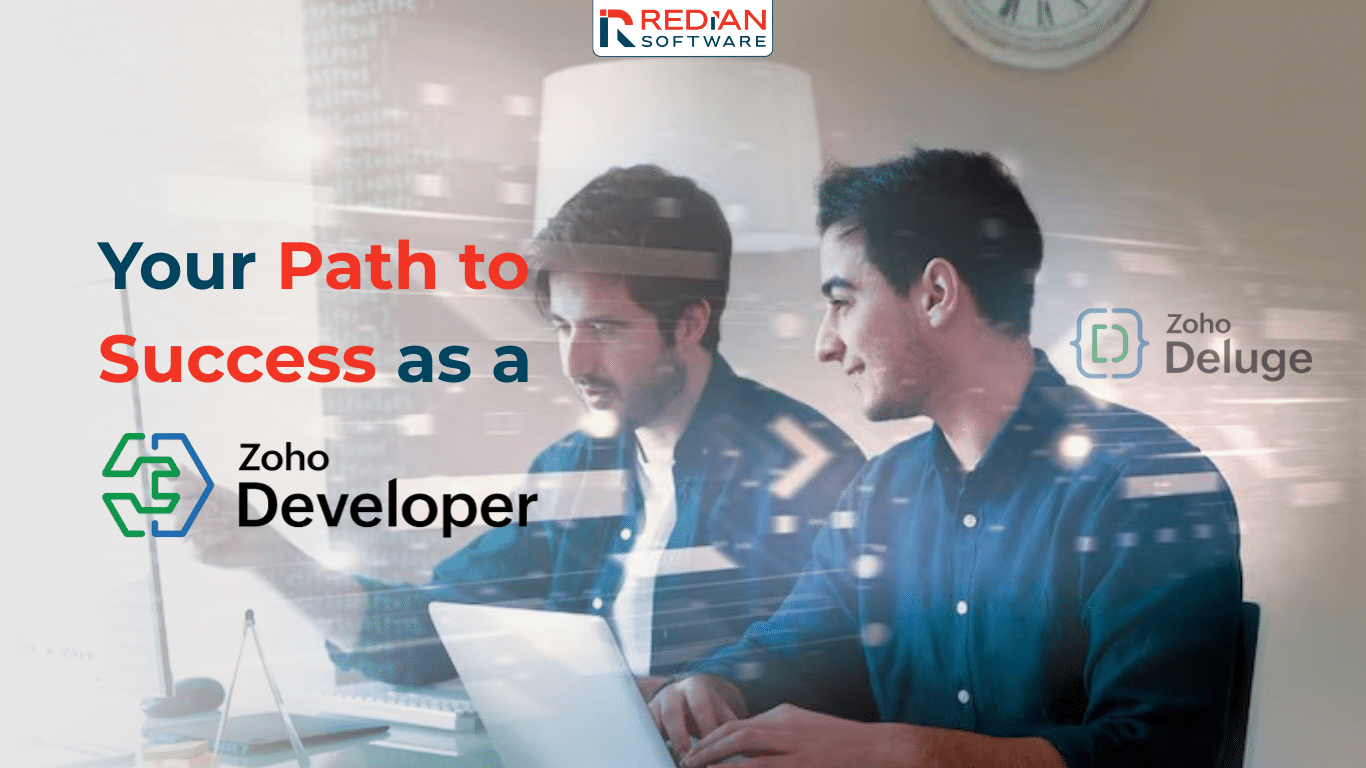 Zoho certified developers working on API integration in India powered by Redian Software