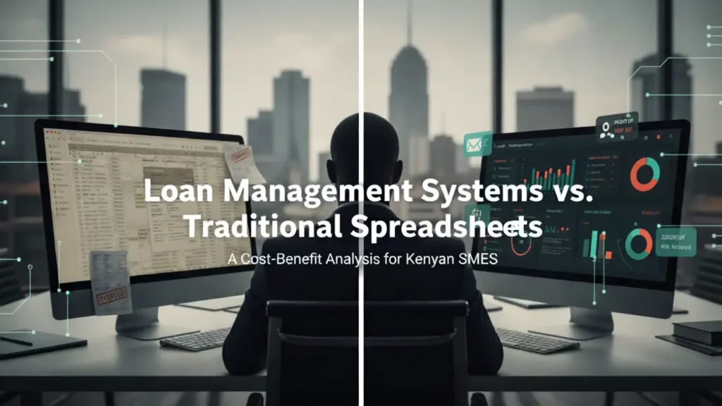 Loan management software Kenya analytics dashboard showing portfolio performance metrics to reduce loan defaults for SACCOs - Redian Software