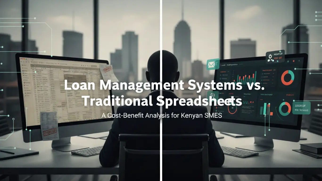 Loan management software Kenya analytics dashboard showing portfolio performance metrics to reduce loan defaults for SACCOs - Redian Software