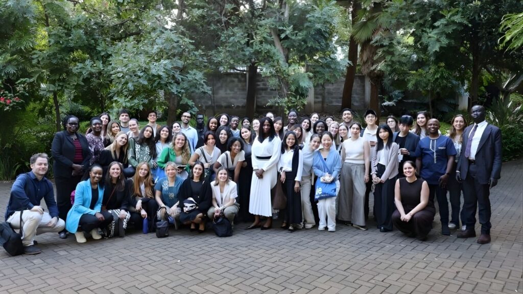 Samuel Hall international research and consulting team analyzing global policy data across Kenya, UAE, Netherlands, and Afghanistan using Zoho One integrated platform implemented by Redian Software